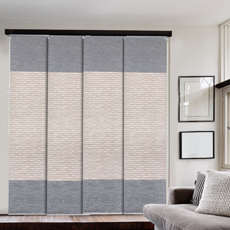 Winston Porter Deluxe Blackout Beige Vertical Blind & Reviews Wayfair